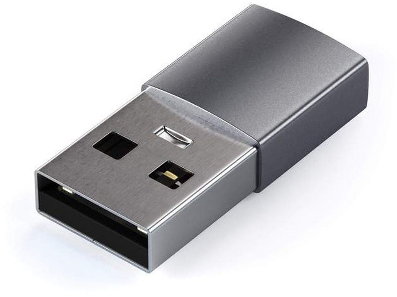 Satechi Aluminum Type-A to Type-C Adapter - Space Grey