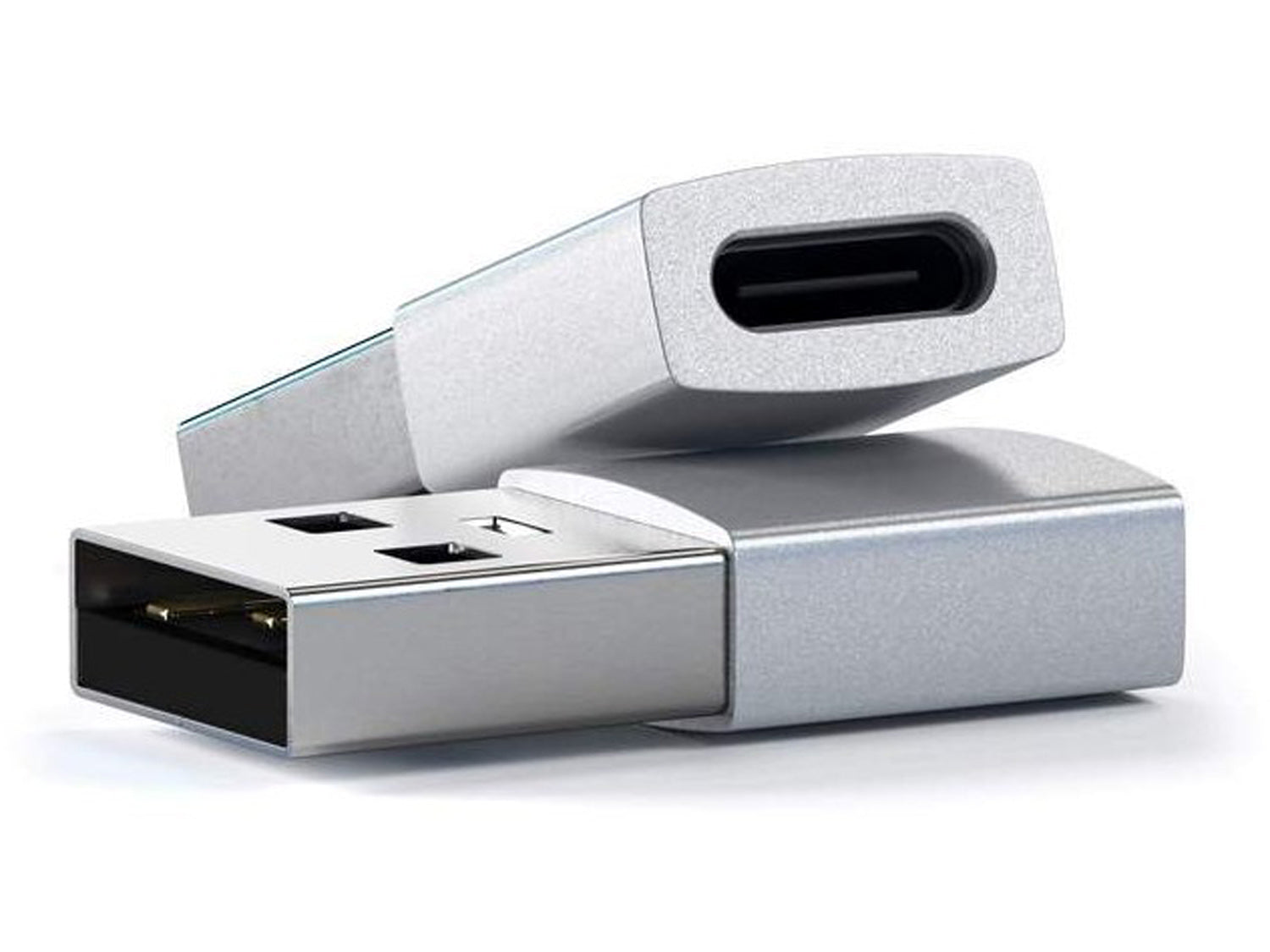 Satechi Aluminum Type-A to Type-C Adapter -Silver