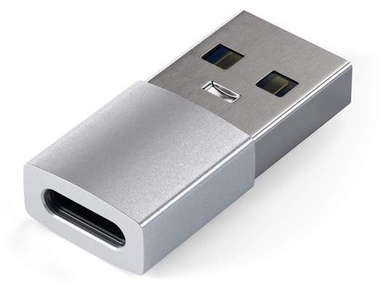 Satechi Aluminum Type-A to Type-C Adapter -Silver