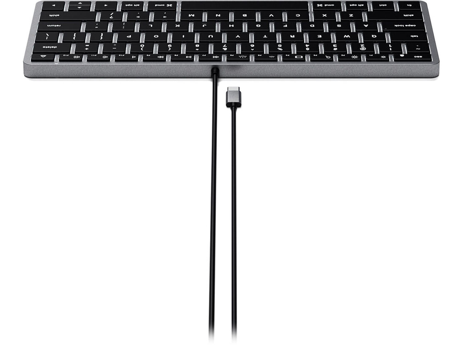 Satechi Slim W1 USB-C US - Space Grey