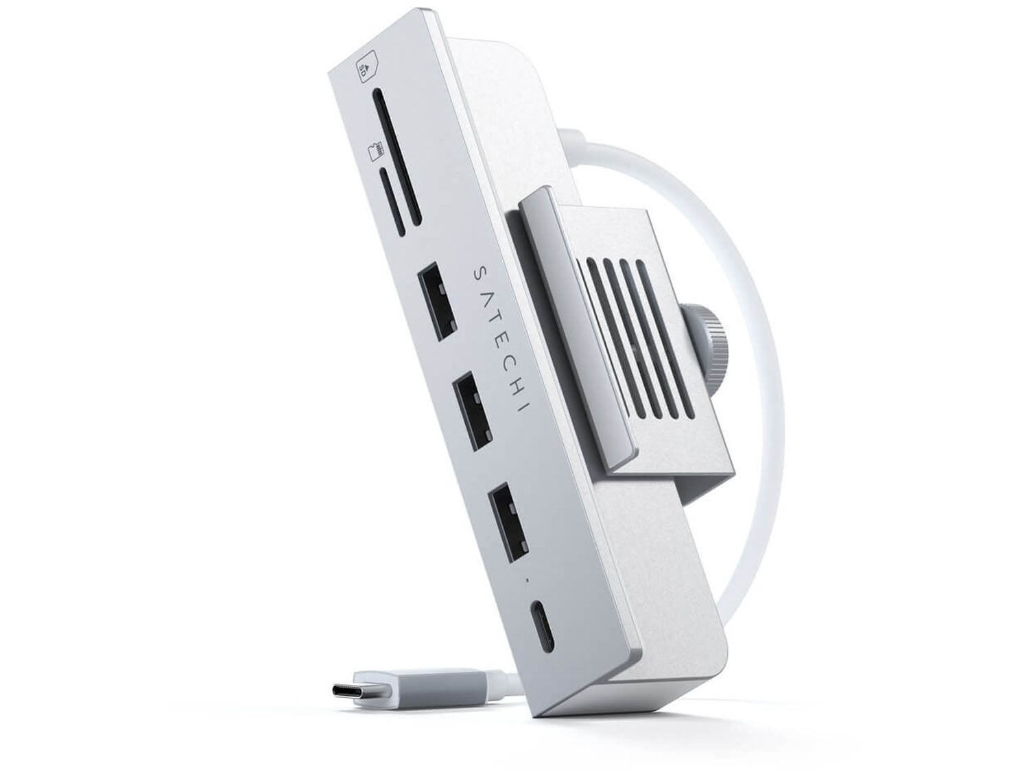 Satechi  USB-C Clamp Hub за 24-инчов iMac, Silver