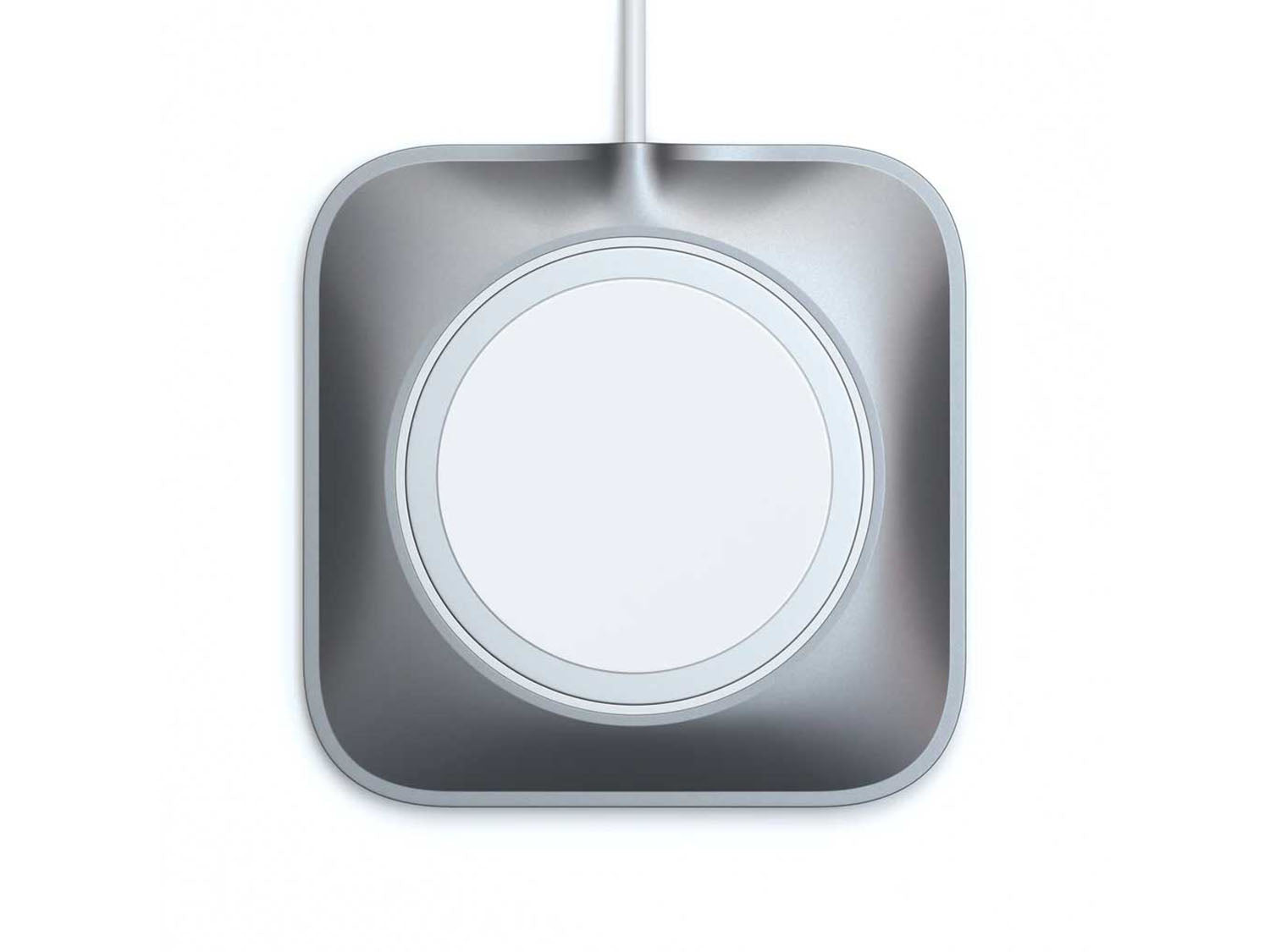 Satechi Aluminium Dock for Mag safe Charger - Space Grey