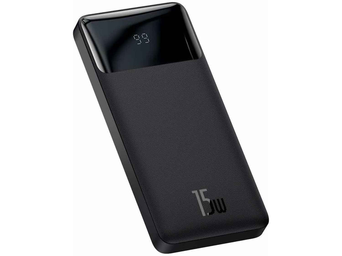 Baseus Bipow Digital Display Power bank 10000mAh 15W, черна