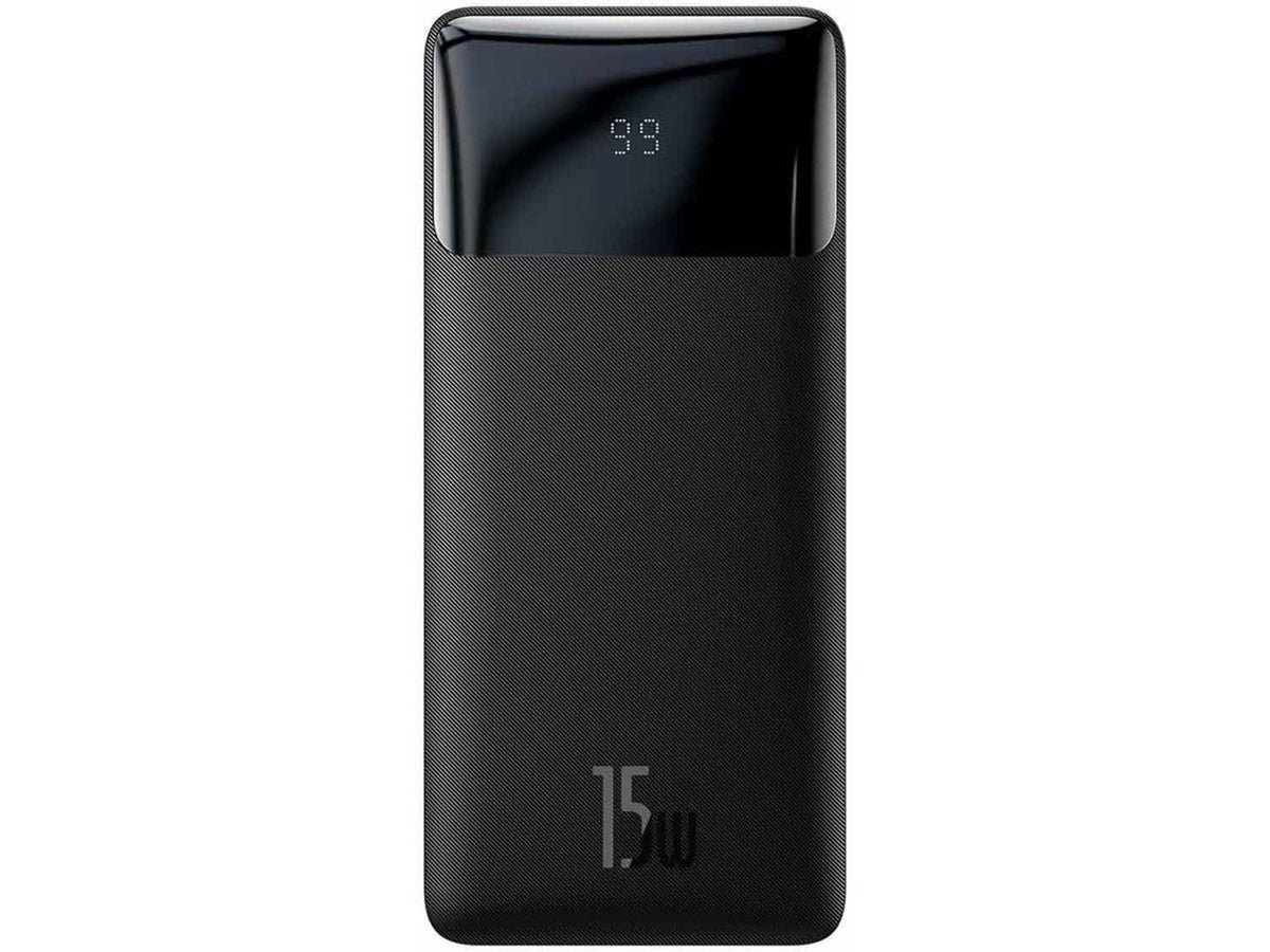 Baseus Bipow Digital Display Power bank 10000mAh 15W, черна