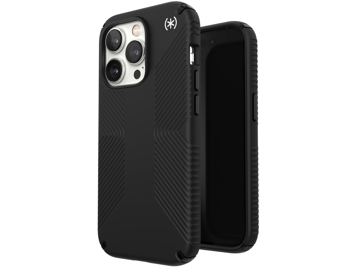 Speck iPhone 14 Pro Presidio 2 Grip, Black/White