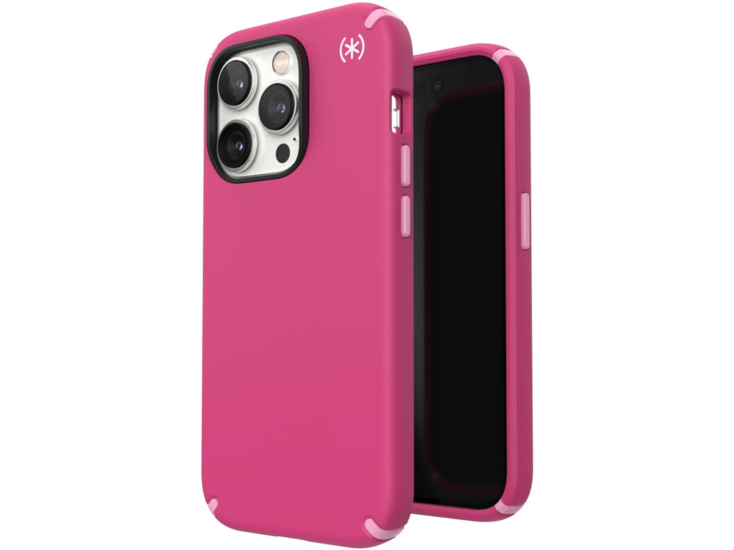 Speck iPhone 14 Pro Presidio 2 Pro MagSafe, DigitalPink/BlossomPinkWhite
