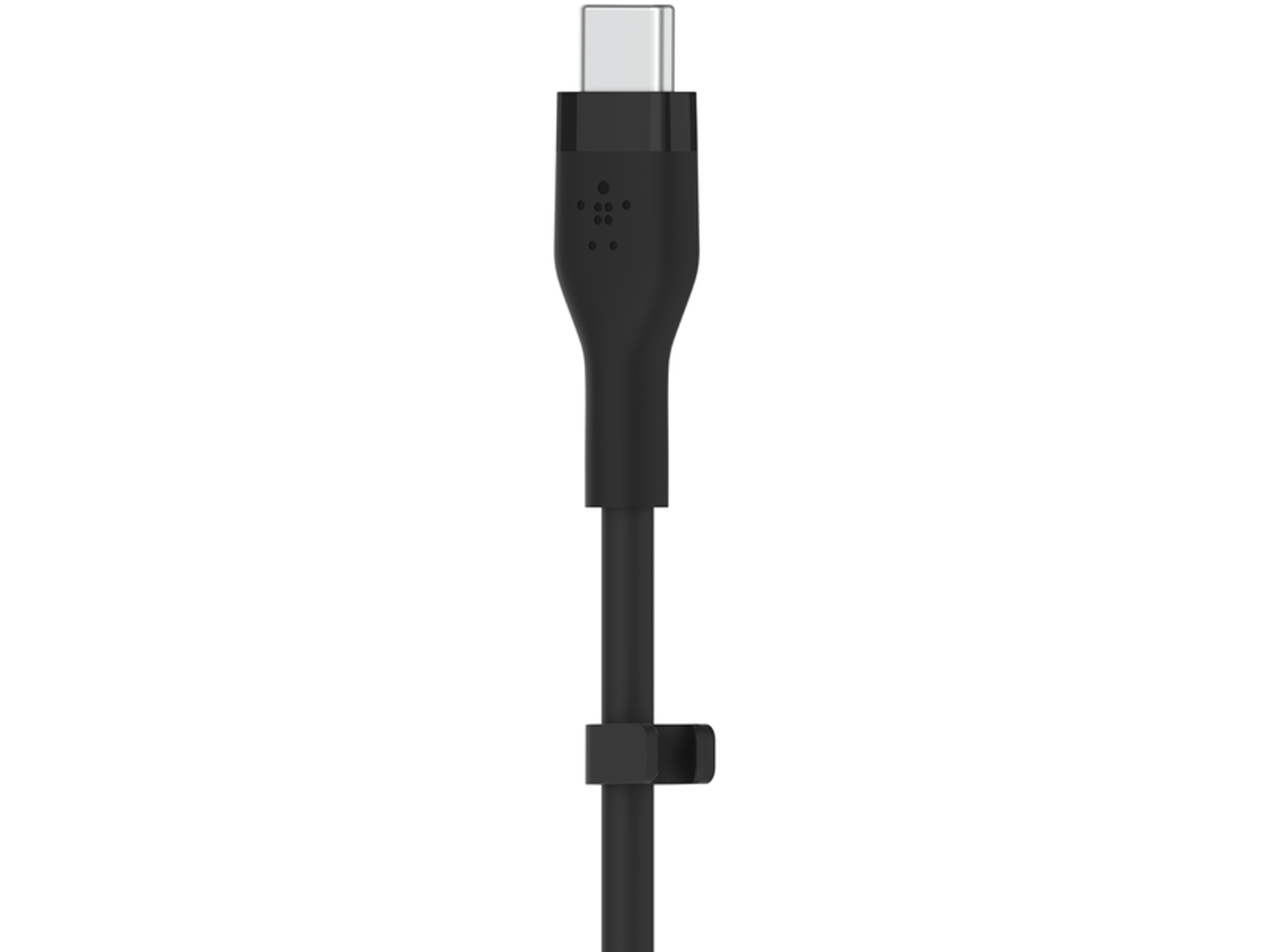 Belkin BOOST CHARGE Flex Silicone cable USB-C to Lightning - 1M - Black