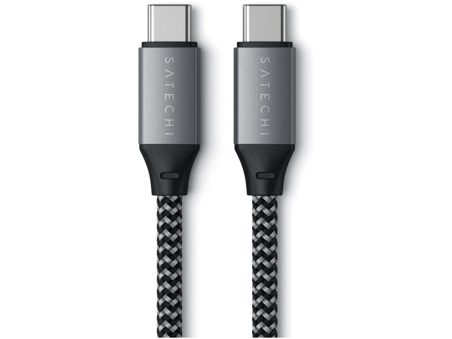 Satechi USB-C to USB-C Short Cable - 25cm - Space Grey