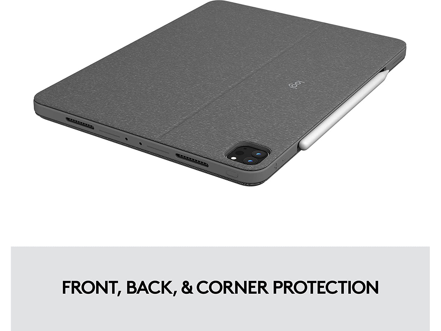 Logitech Combo Touch за 11-инчов iPad Pro (1-во, 2-ро, 3-то и 4-то поколение) - Oxford Grey US