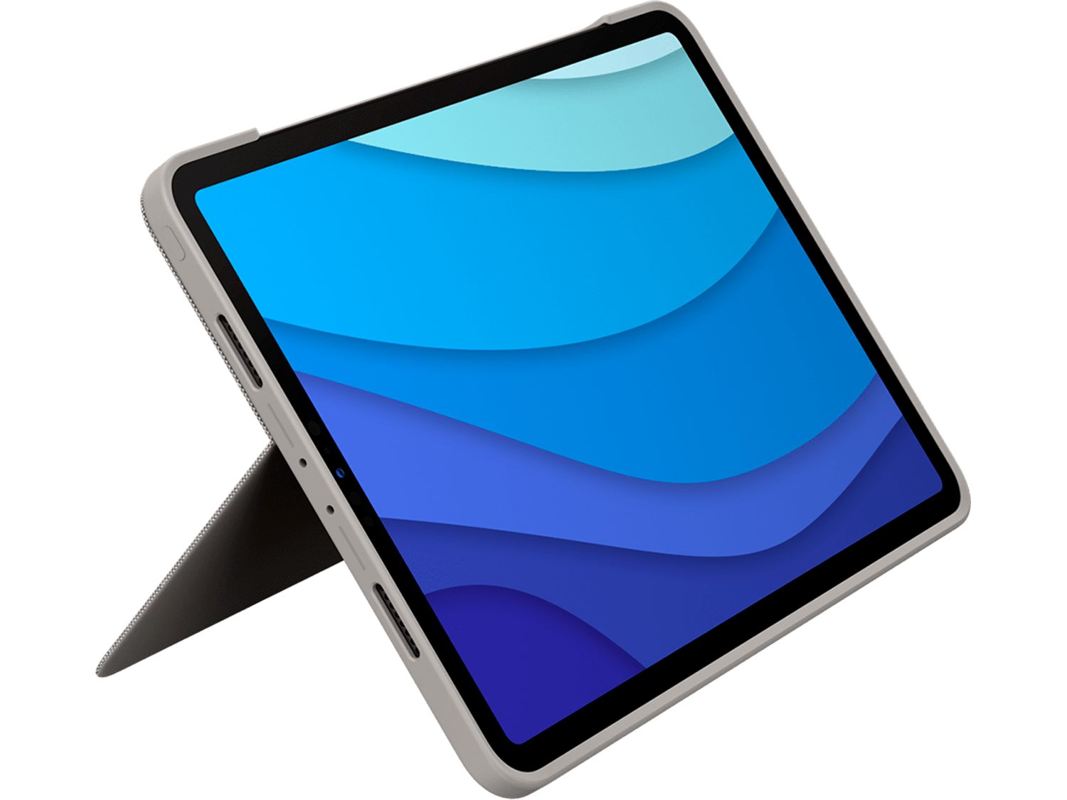 Logitech Combo Touch за iPad Pro 12,9-инчов (5-то и 6-то поколение) - Sand - UK