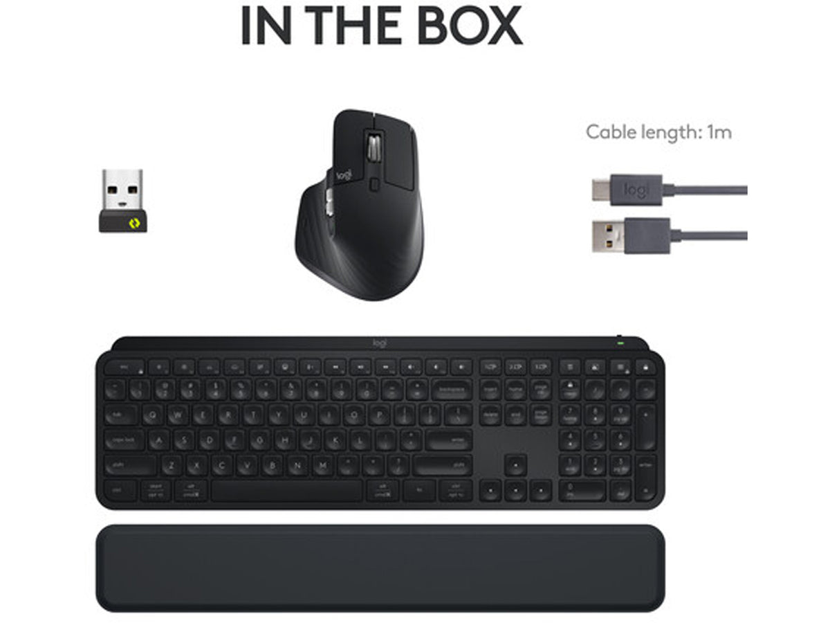 Logitech MX Keys S Combo, Graphite US International-