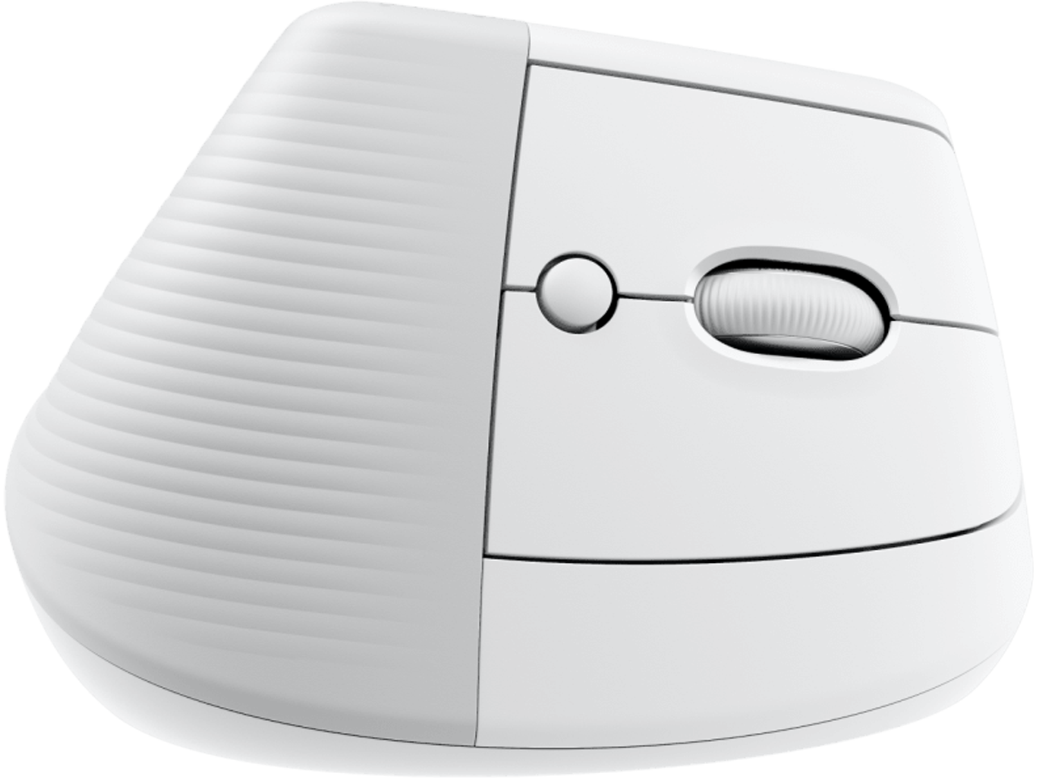 Logitech Lift for Mac Vertical Ergonomic Mouse, OFF-WHITE/PALE GREY