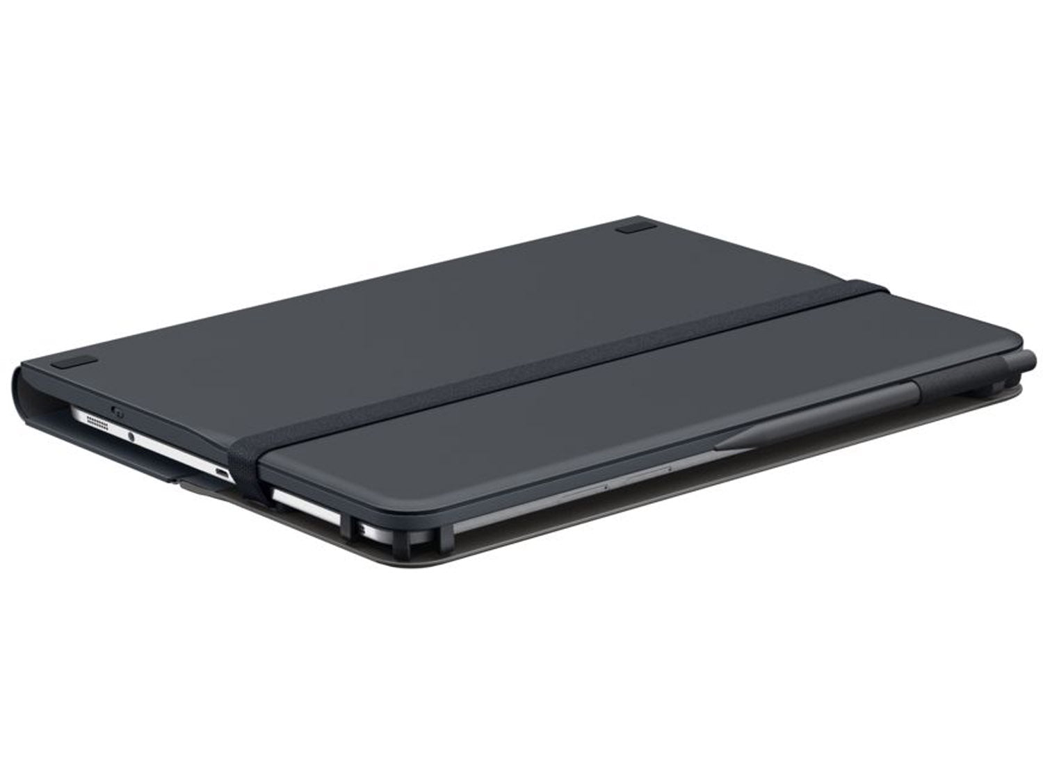 Logitech Universal Folio Keyboard case, Black - UK