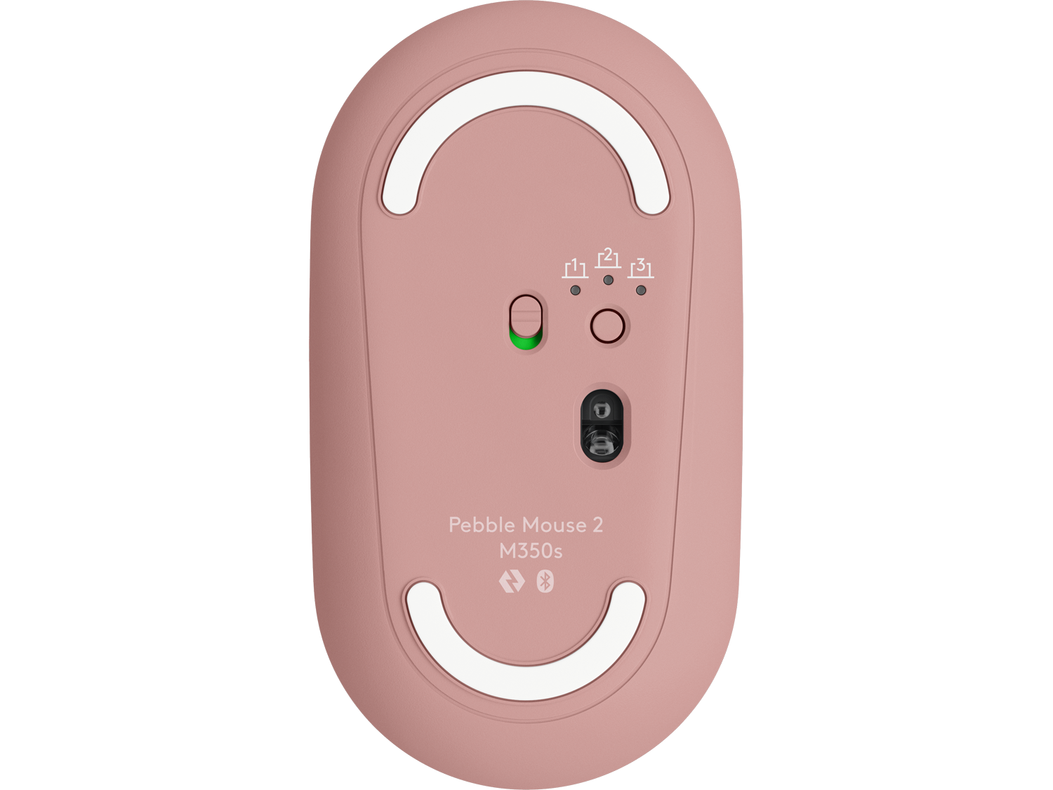 Logitech Pebble 2 M350s, Tonal Rose