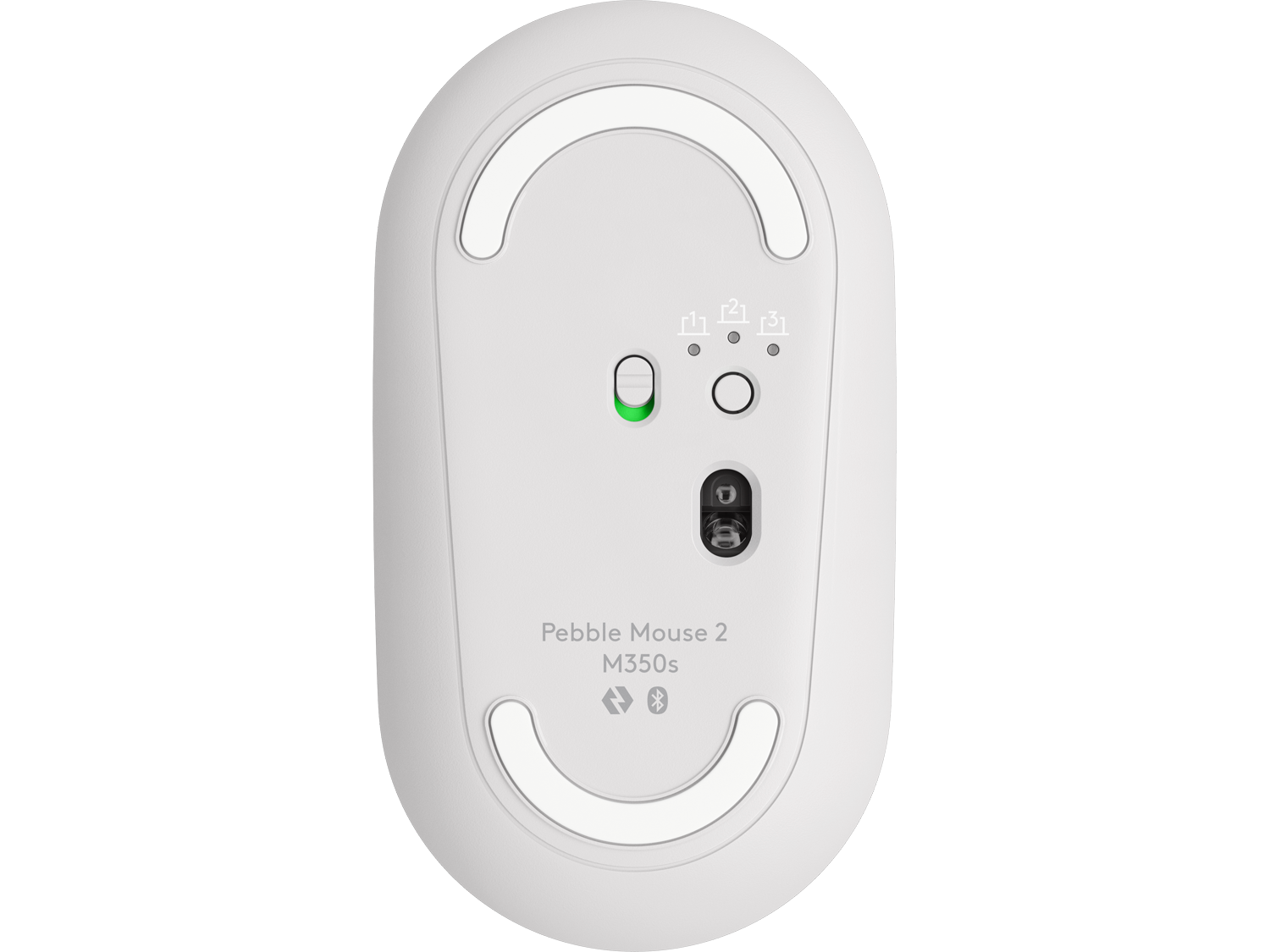 Logitech Pebble 2 M350s, Tonal White