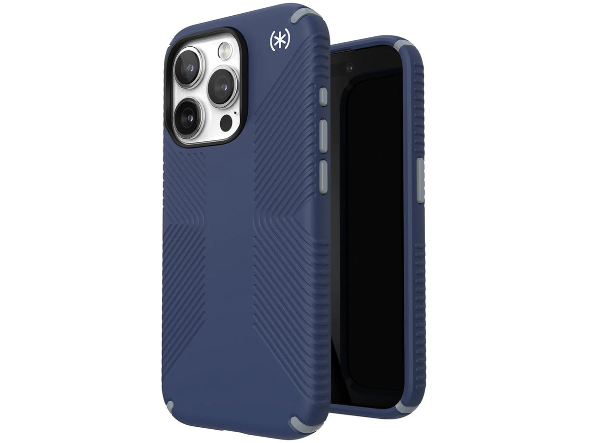 Speck iPhone 15 Pro Presidio2 Grip Coastal Blue/Dust Grey