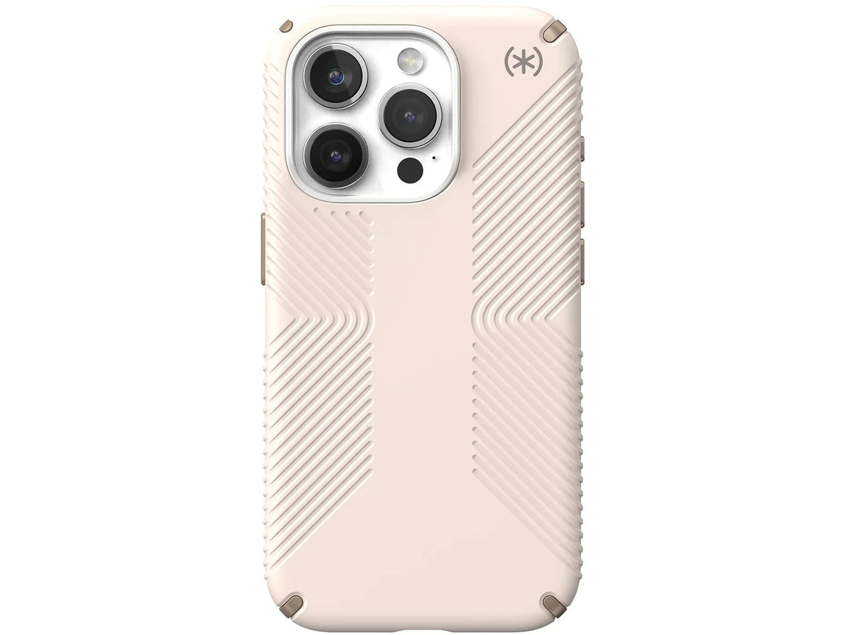 Speck iPhone 15 Pro Presidio2 Grip Bleached Bone/Heirloom