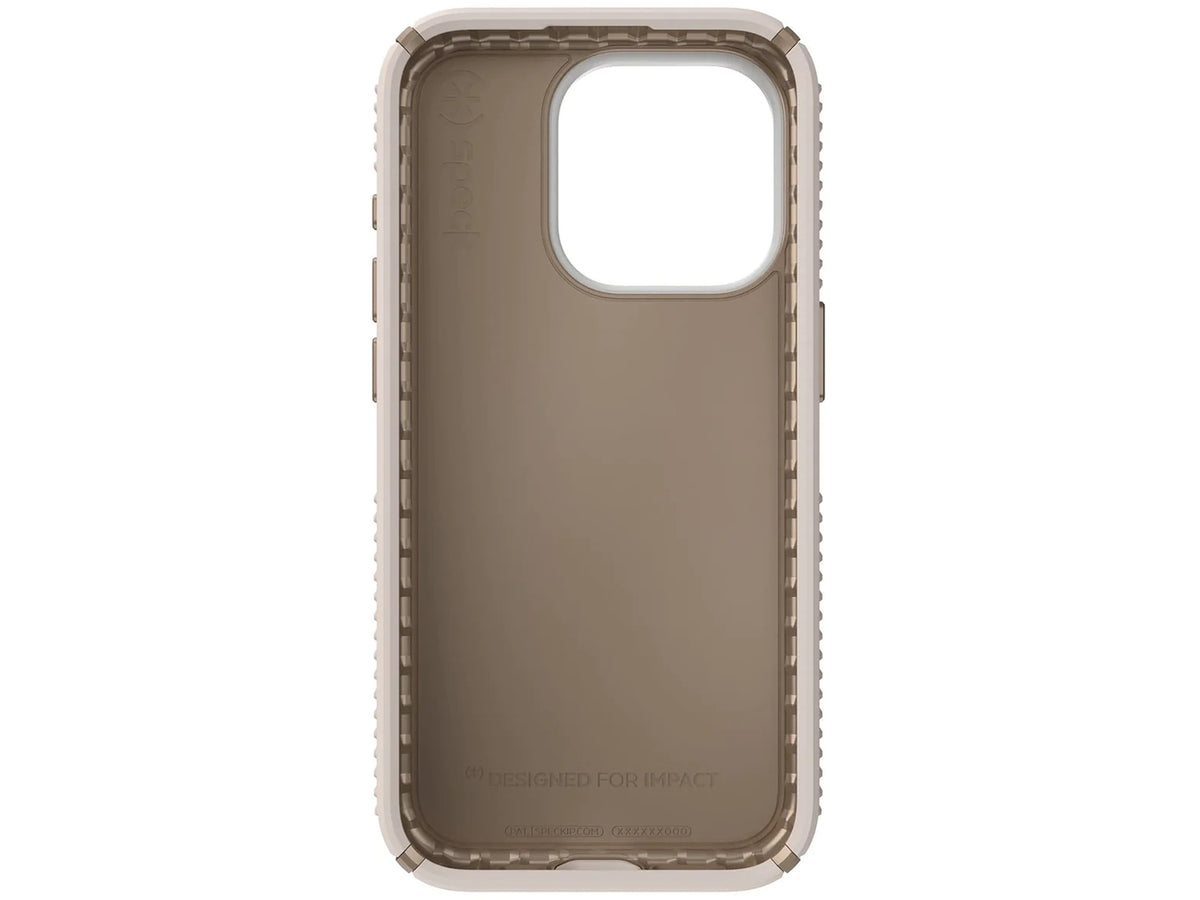 Speck iPhone 15 Pro Presidio2 Grip Bleached Bone/Heirloom