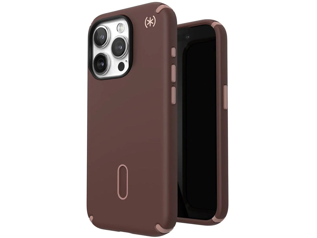 Speck Presidio2 Pro MagSafe with ClickLock iPhone 15 Pro,  New Planet/Clay Tan