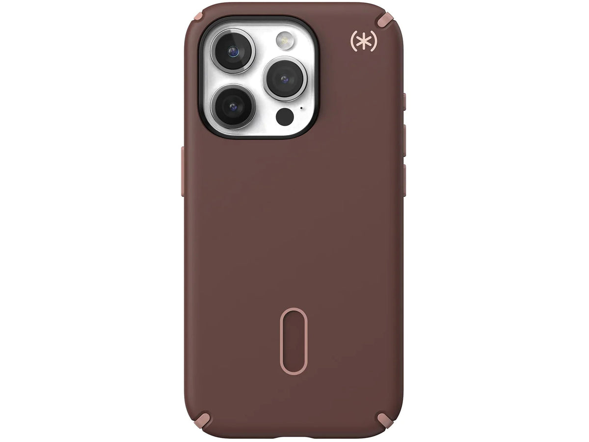 Speck Presidio2 Pro MagSafe with ClickLock iPhone 15 Pro,  New Planet/Clay Tan