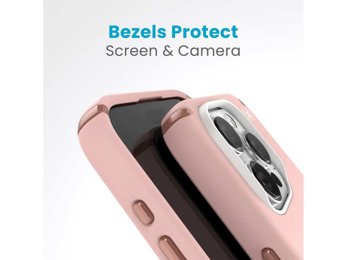 Speck iPhone 15 Pro Presidio2 PRO - Dahlia Pink/Rose Copper
