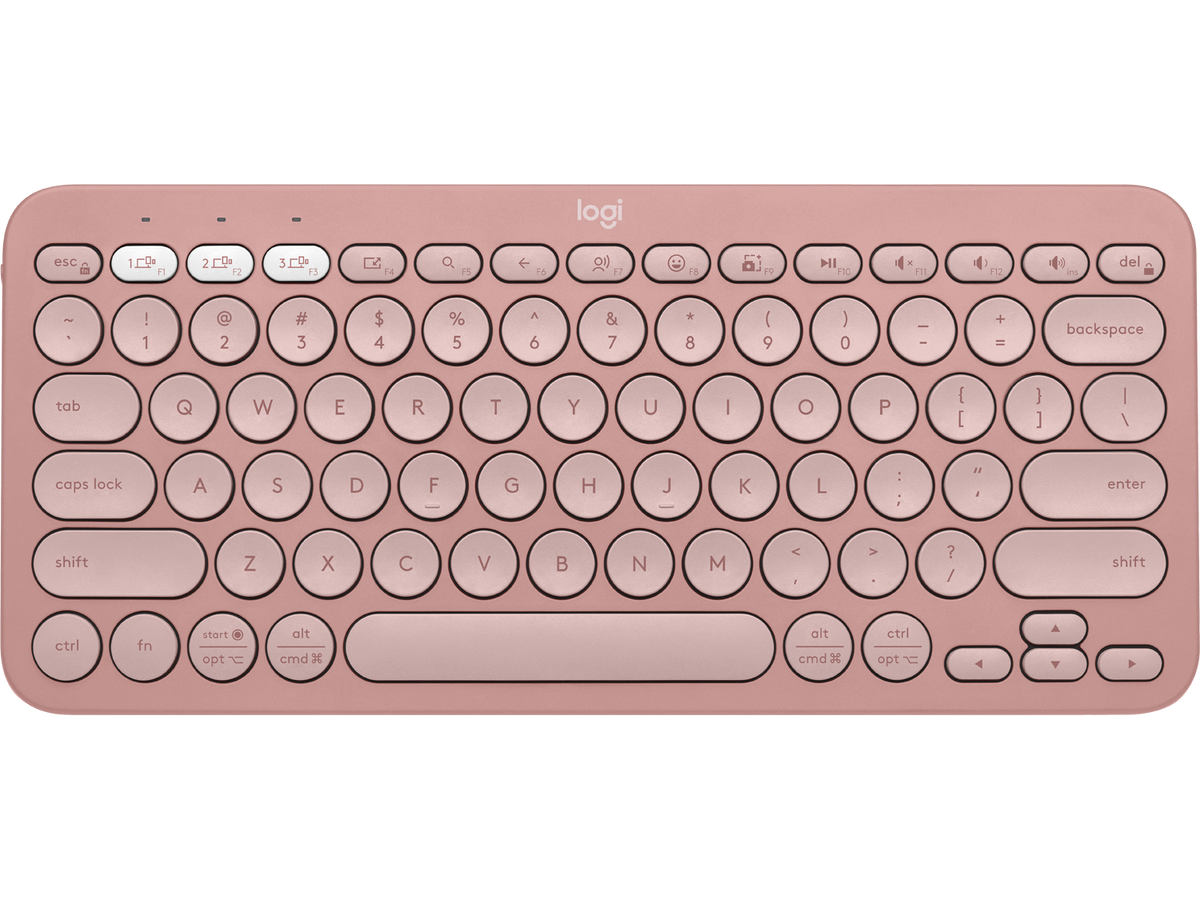 Logitech Pebble Keys 2, Tonal Rose