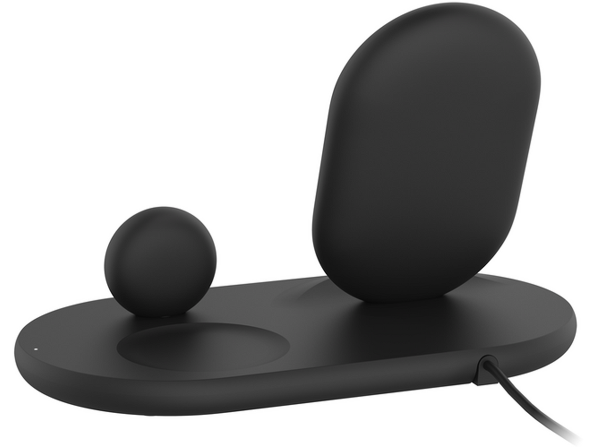 Belkin BOOST CHARGE 3-in-1 Wireless Charger for Apple Devices - Black