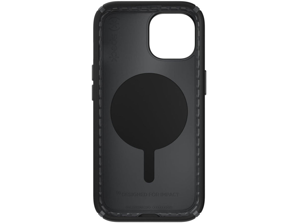 Speck iPhone 15 (fits 13, 14, 16e) PRESIDIO2 PRO +MS BLACK/SLATE GREY/WHITE