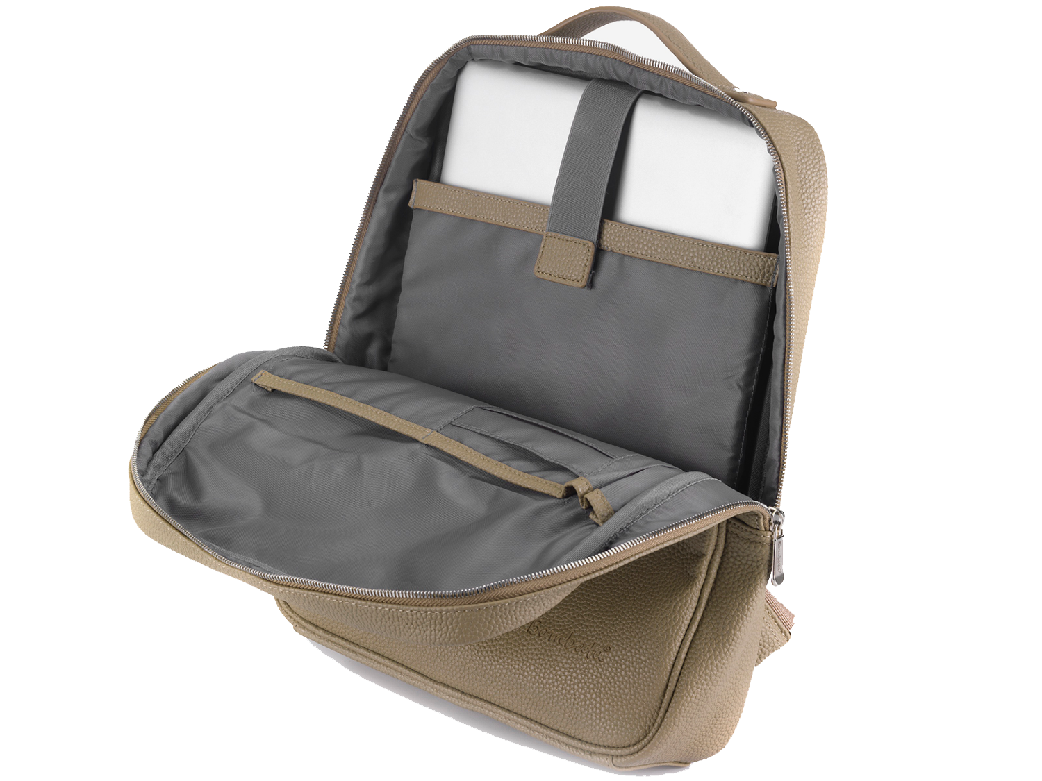 Bombata Backpack Paris Classic 15.6" - 16", Taupe