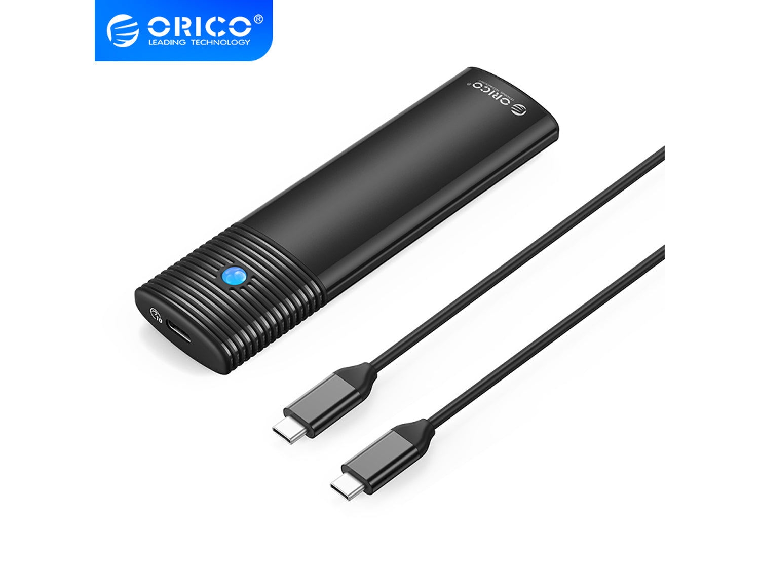 Orico PWM2-BL-EP M.2 NVMe M/B key Black - PWM2-G2