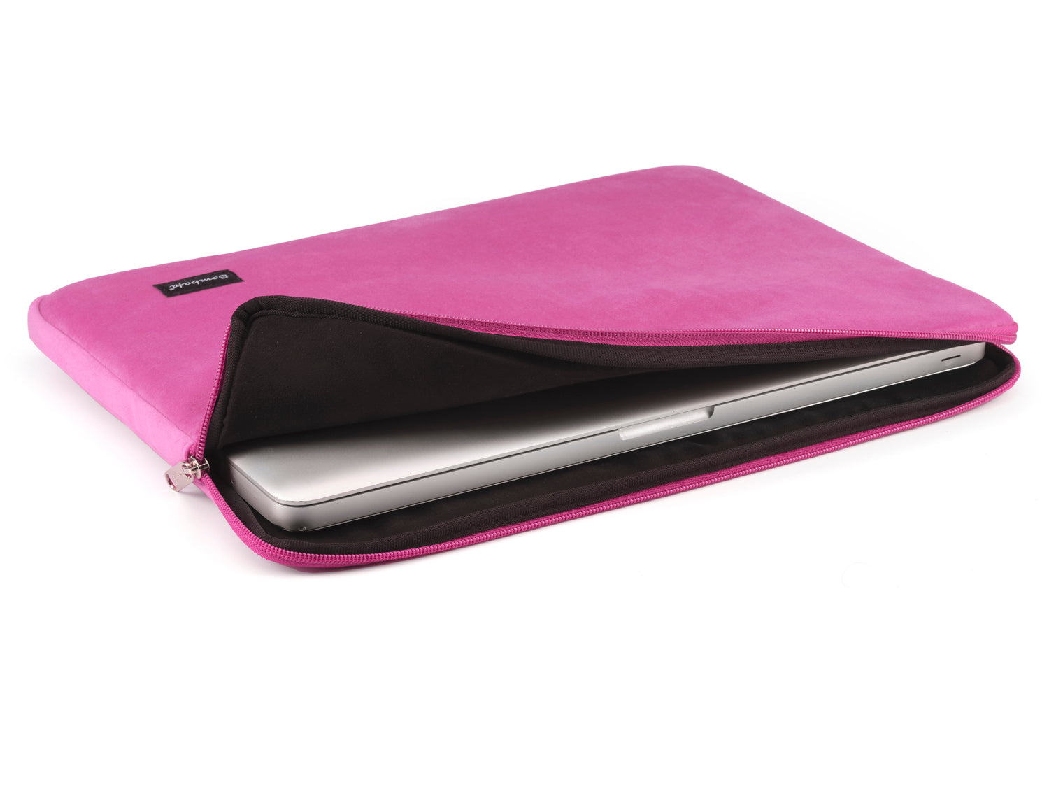 Bombata Sleeve Velvet 13" - 14" Dark pink