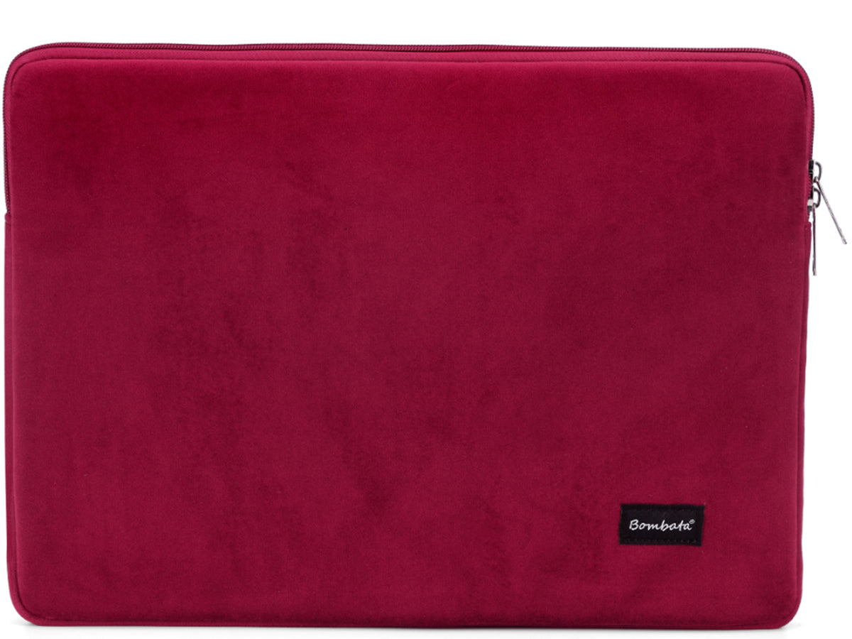 Bombata Sleeve Velvet 15" - 16" Burgundy