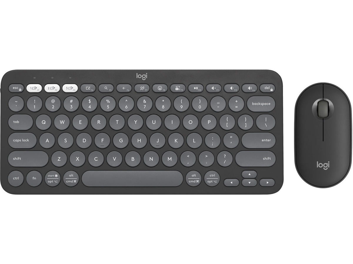 Logitech Pebble 2 Combo for Mac - Tonal Graphite US