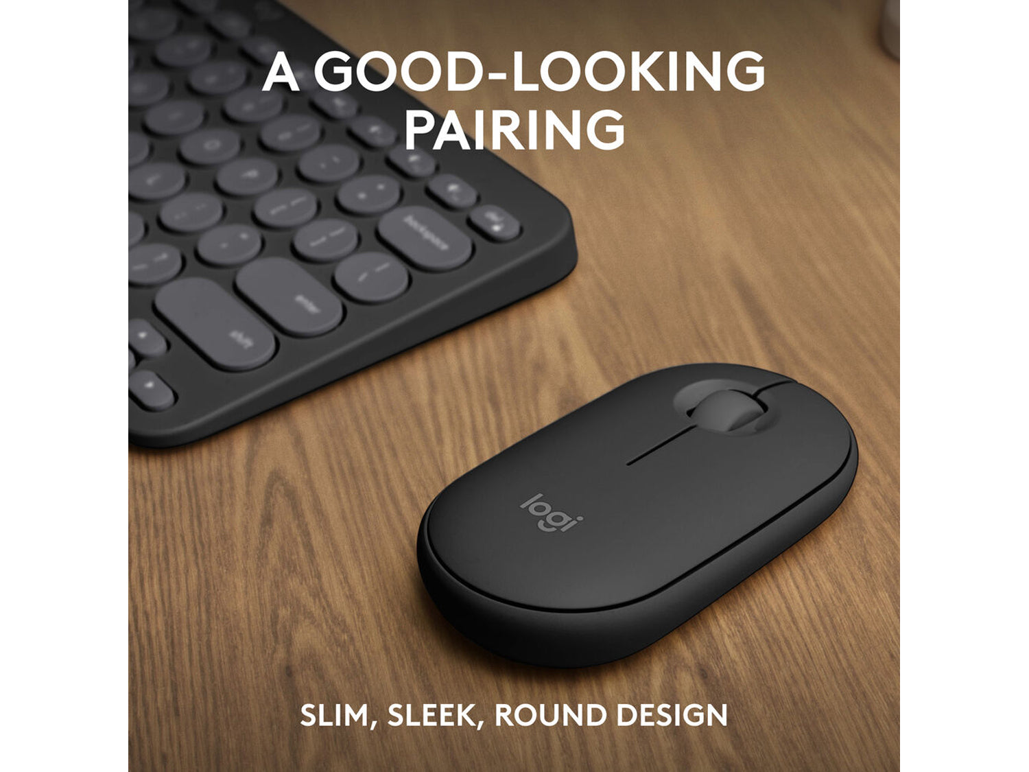 Logitech Pebble 2 Combo for Mac - Tonal Graphite US