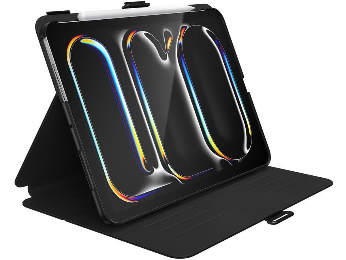 Speck Balance Folio Apple iPad Pro 11-inch Case, (W/MB) (BLACK/BLACK/WHITE)