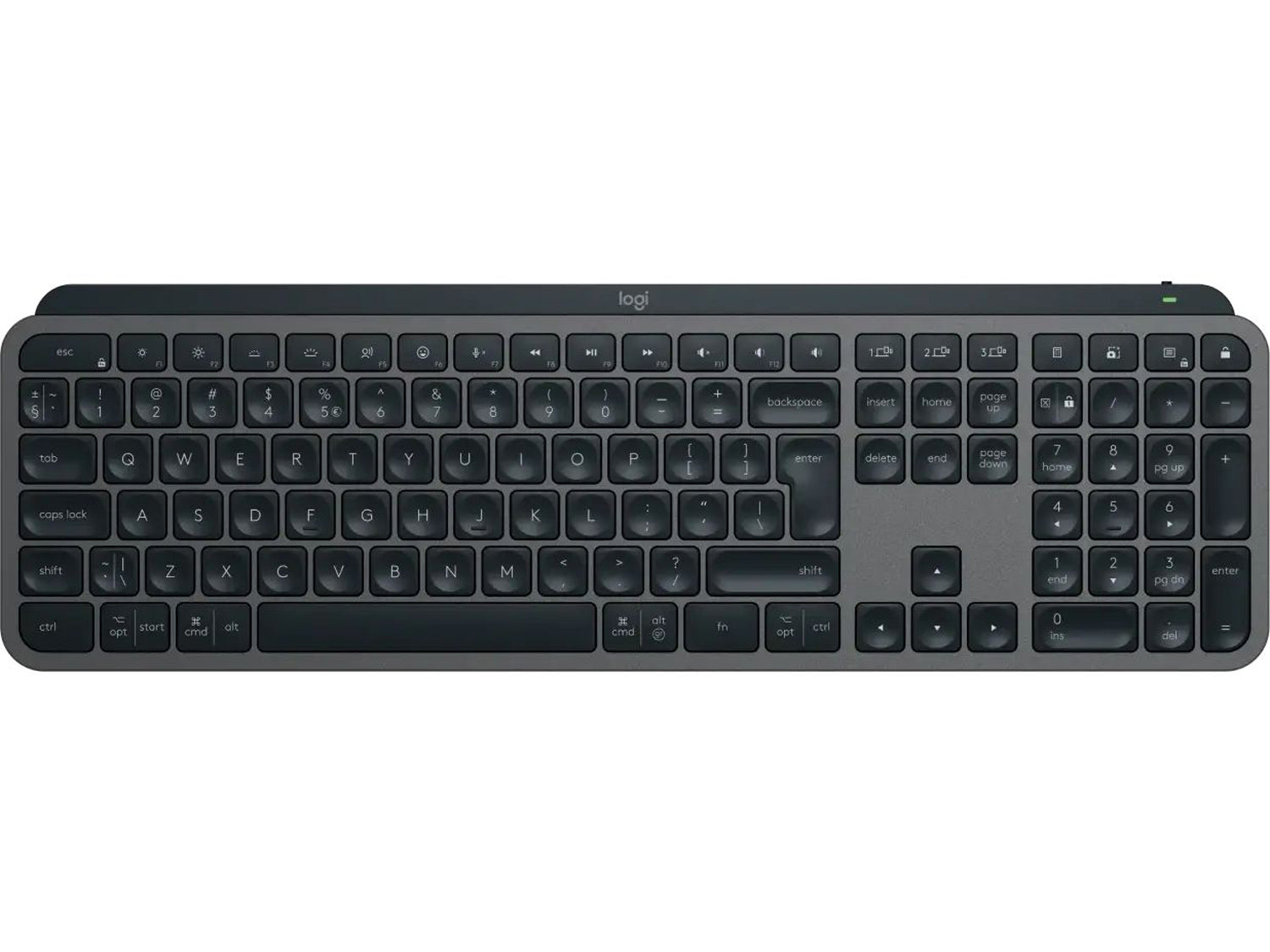 Logitech MX Keys S, US, Graphite