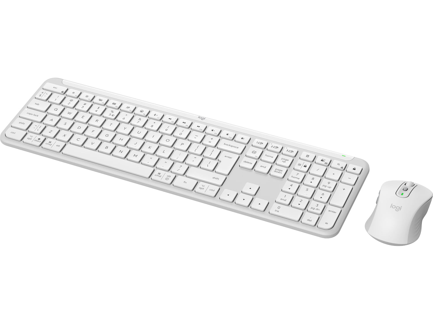 Logitech Signature Slim Combo MK950 - USINTL , Off-white