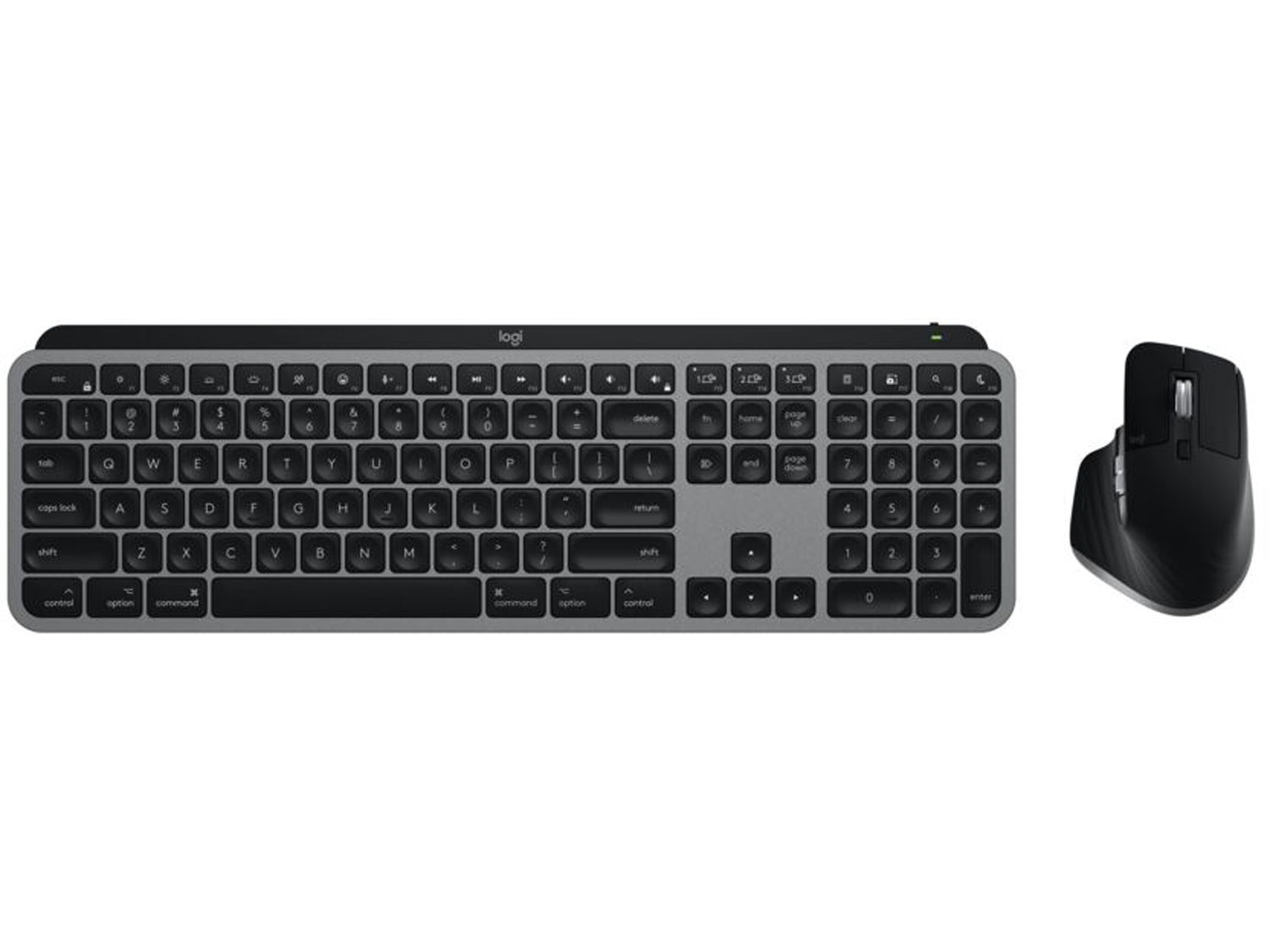 Logitech MX Keys S Combo за Mac, Graphite US International