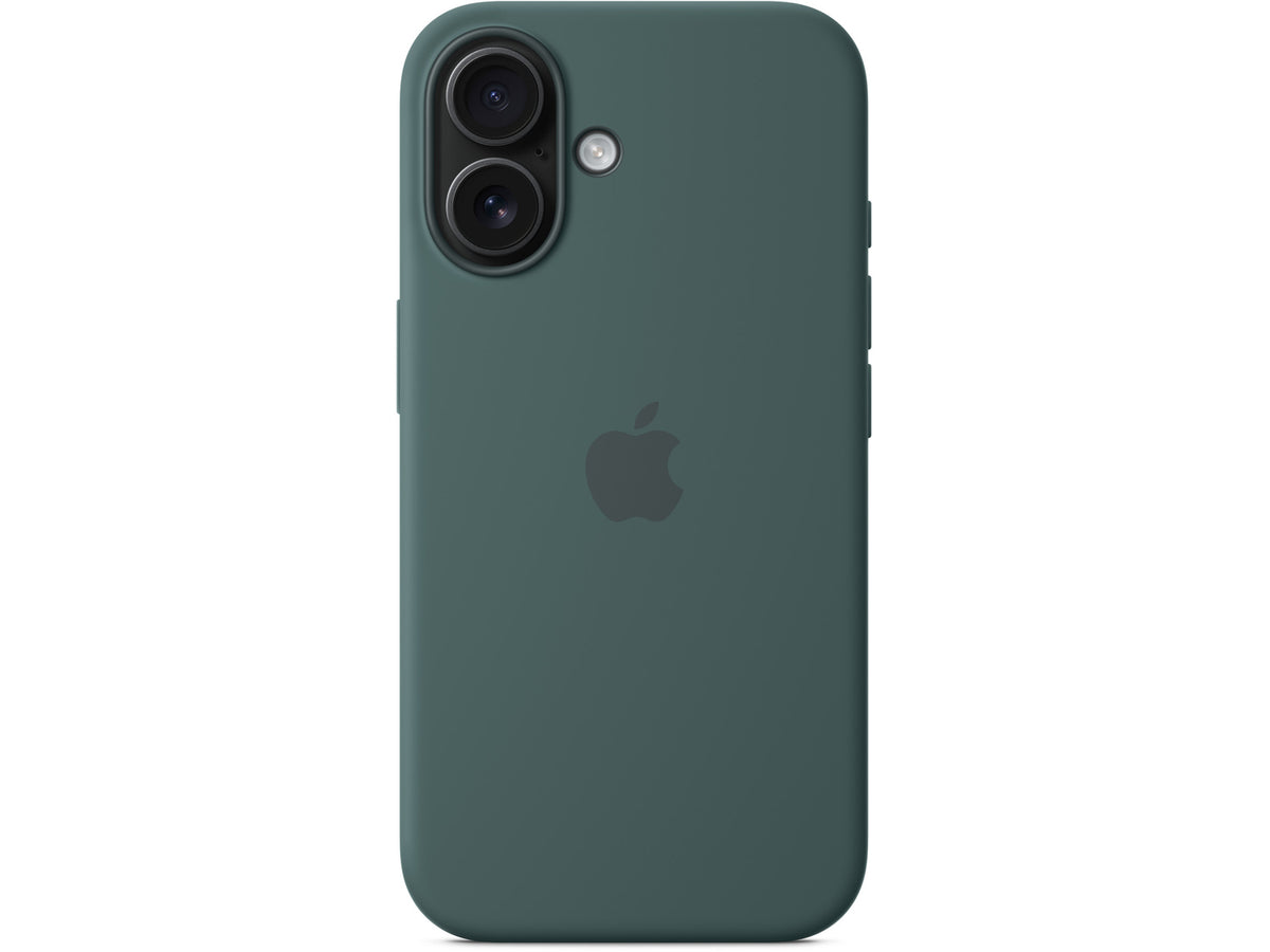 Apple iPhone 16 Silicone Case with MagSafe - Lake Green