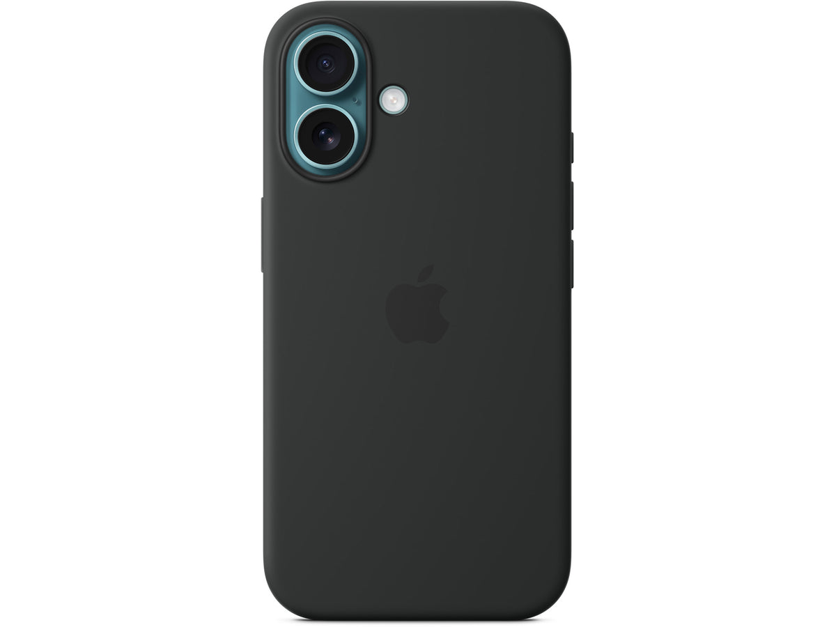 Apple iPhone 16 Silicone Case with MagSafe - Black