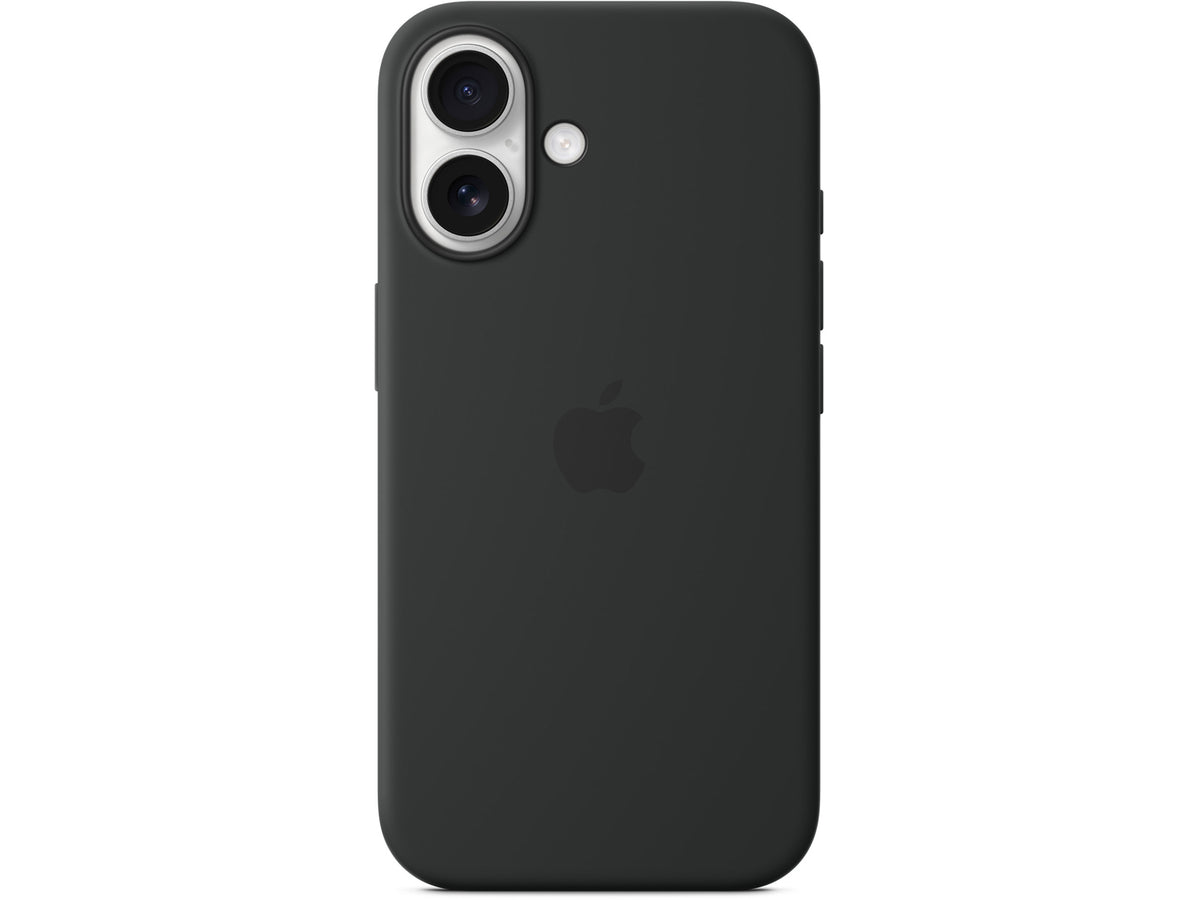 Apple iPhone 16 Silicone Case with MagSafe - Black