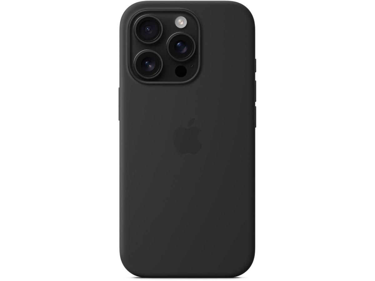Apple iPhone 16 Pro Silicone Case with MagSafe - Black