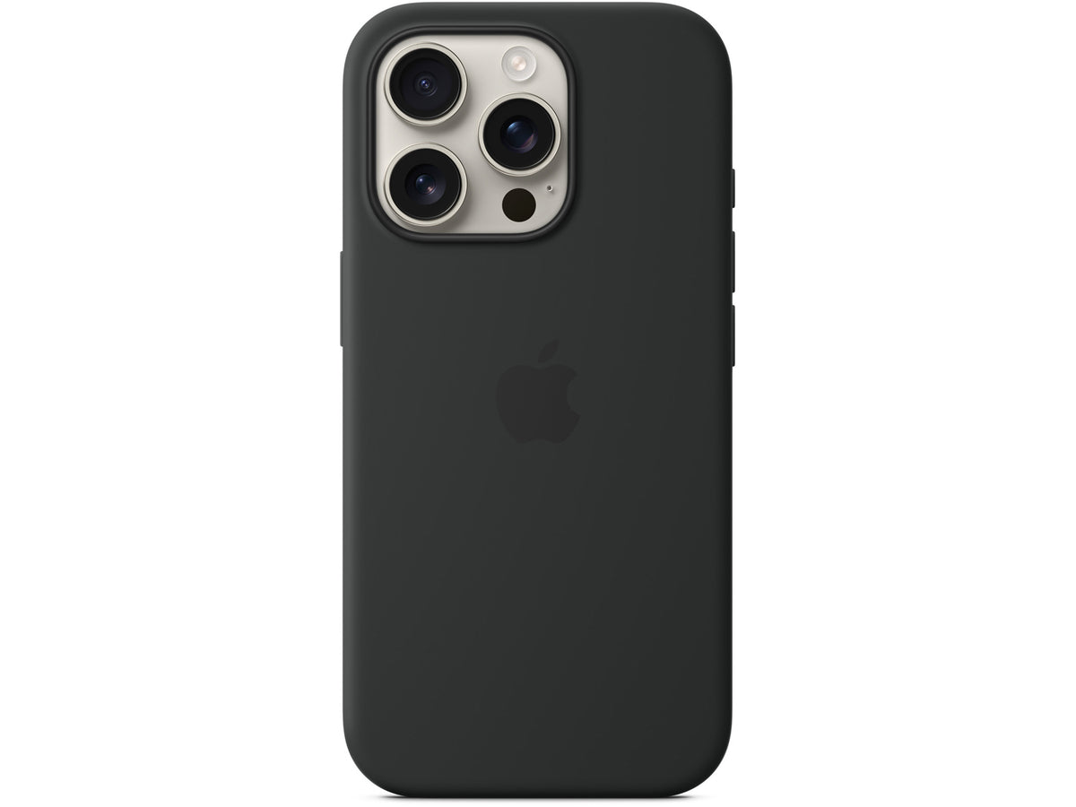 Apple iPhone 16 Pro Silicone Case with MagSafe - Black
