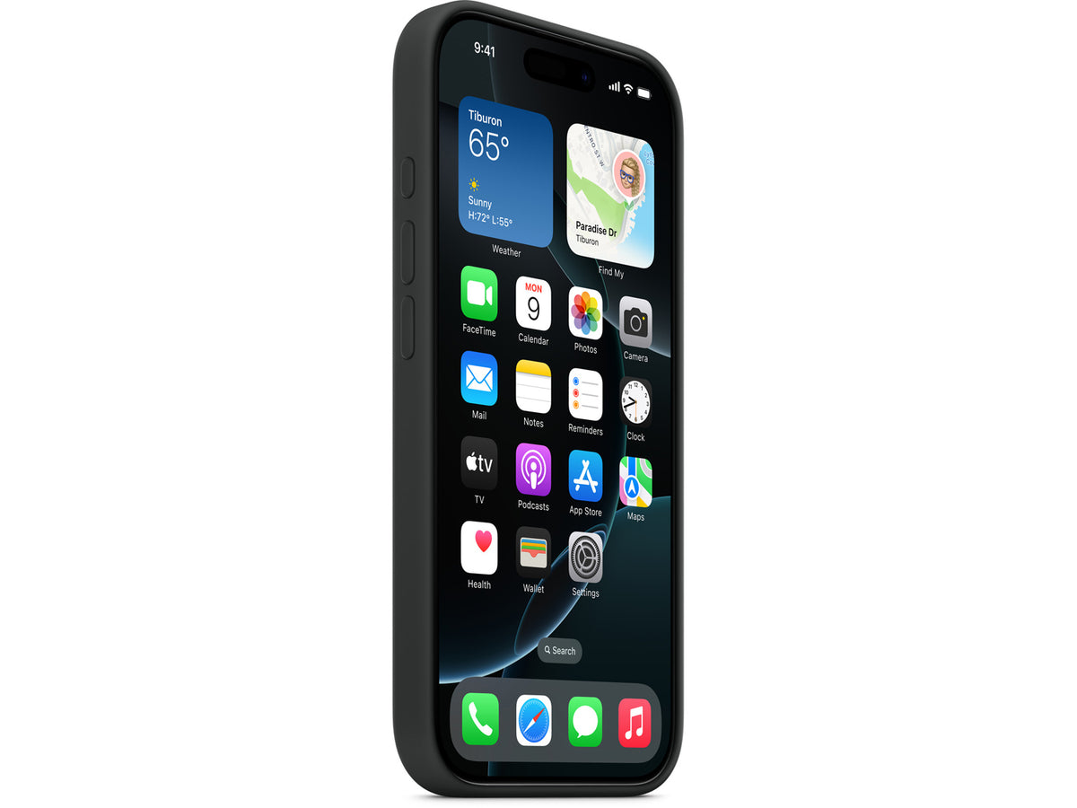 Apple iPhone 16 Pro Silicone Case with MagSafe - Black