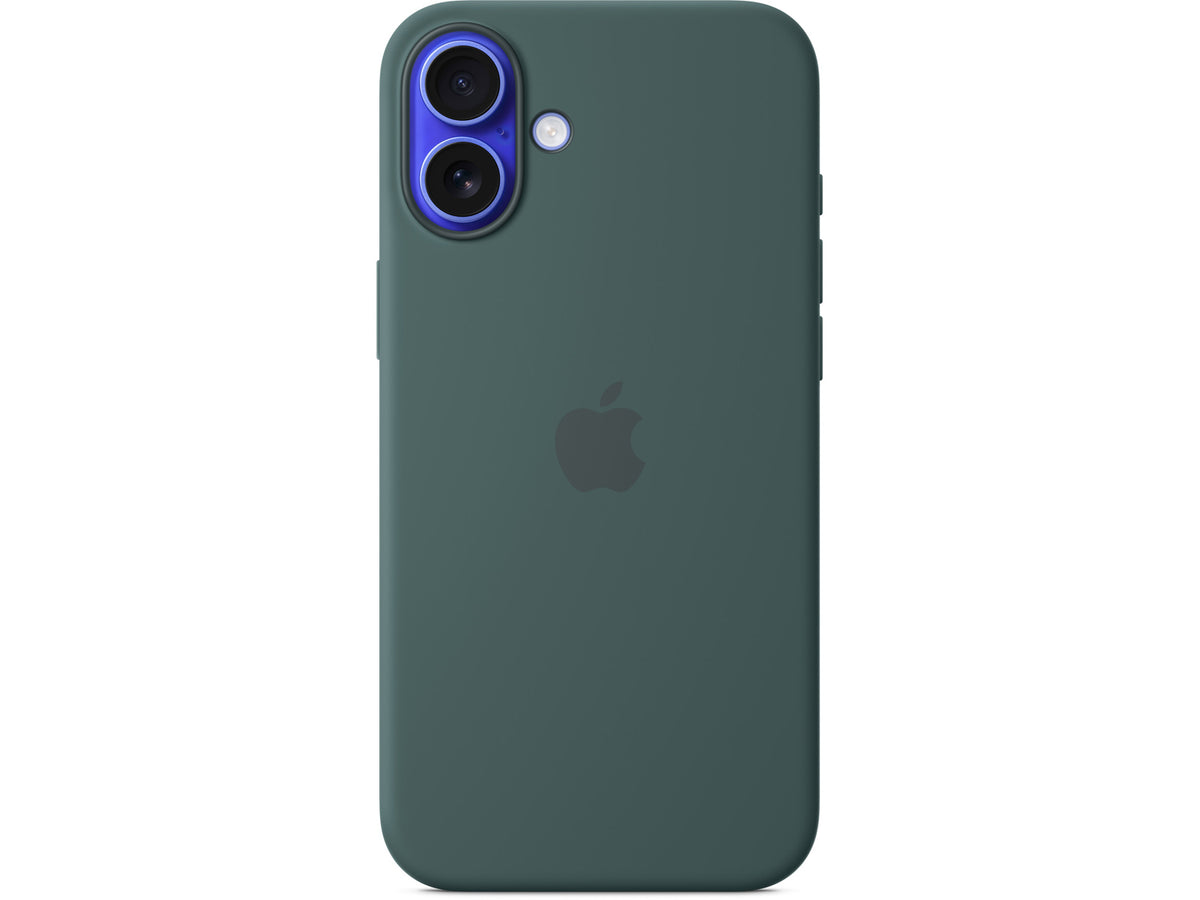 Apple iPhone 16 Plus Silicone Case with MagSafe - Lake Green