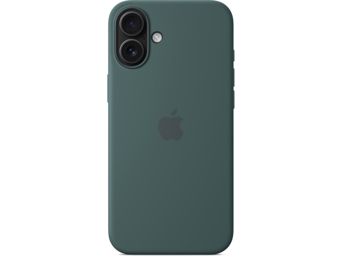Apple iPhone 16 Plus Silicone Case with MagSafe - Lake Green