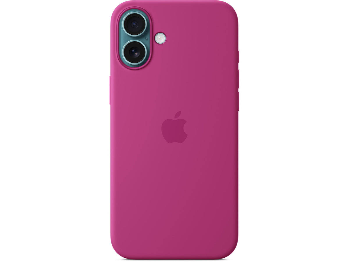 Apple iPhone 16 Plus Silicone Case with MagSafe - Fuchsia