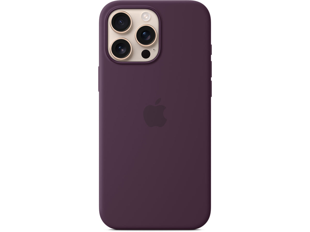 Apple iPhone 16 Pro Max Silicone Case with MagSafe - Plum