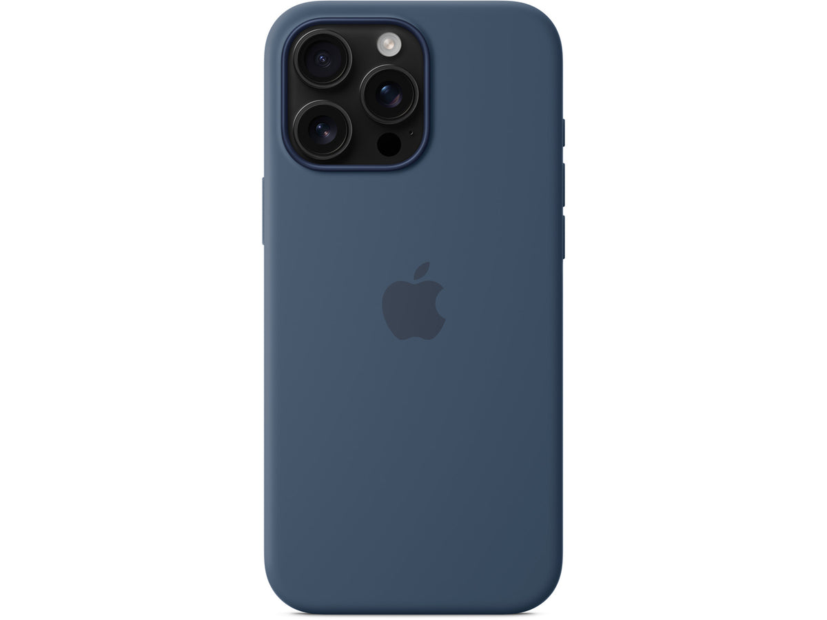 Apple iPhone 16 Pro Max Silicone Case with MagSafe - Denim