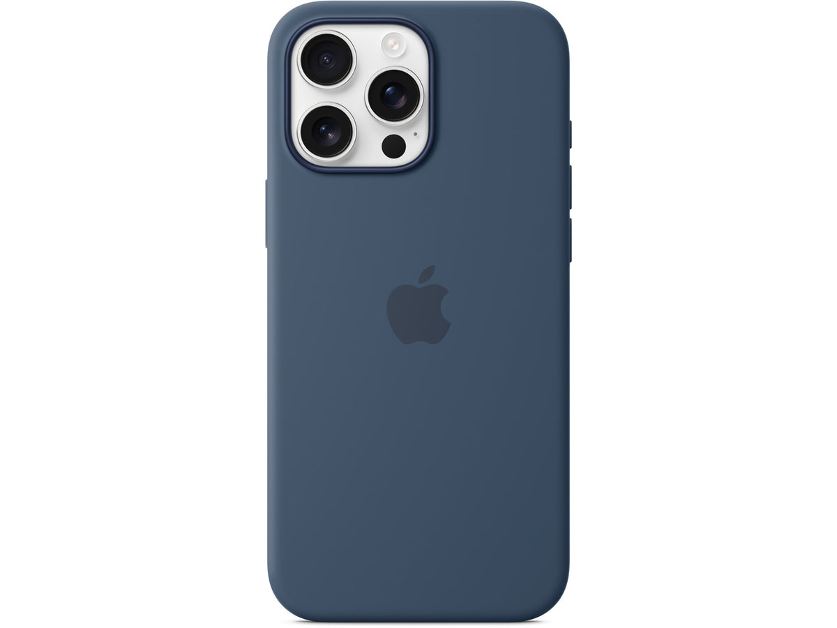 Apple iPhone 16 Pro Max Silicone Case with MagSafe - Denim